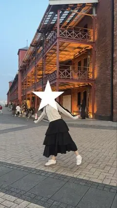 w closet ロングスカート ブラックのサムネイル