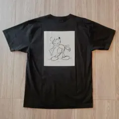 Disney ディカペラ ミッキーマウス Tシャツ 黒