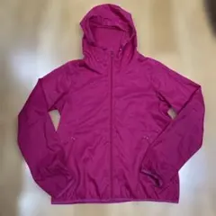 UNIQLO M ピンク フード付きジャケット