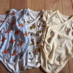 UNIQLO ボディスーツ3点セット 半袖60cm ミッフィー こぐま