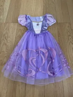 子供用ドレス 100〜110cm パープル プリンセス風