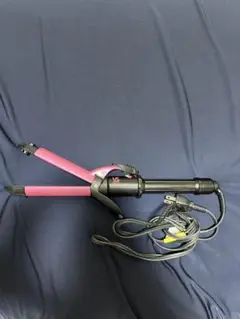 VS 2wayヘアアイロン ピンク/ブラック