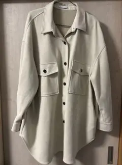 【JEANASiS】ビックシルエット長袖シャツ