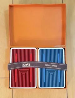 HERMES トランプ 2セット ケース付きのサムネイル