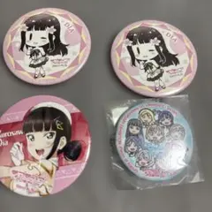 ラブライブ 虹ヶ咲 朝香果林 コースター 缶バッジ - メルカリ