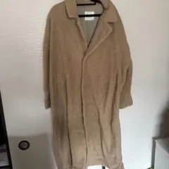 FREAK'S STORE ボアロングコート ベージュ