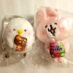 カナヘイの小動物 ピスケ&うさぎ 森永コラボ ぬいぐるみ セット - メルカリ