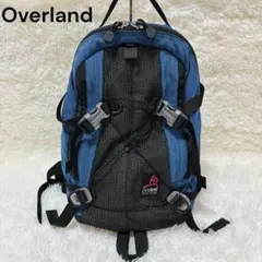 【美品】OVERLAND EQUIPMENT 米国製 バックパック 青黒のサムネイル