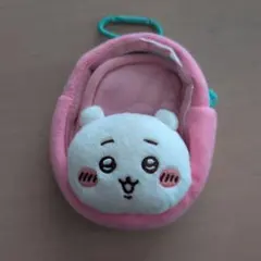 新品 ちいかわ 窓付おかおミニポーチ ちいかわ(ピンク)