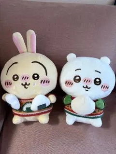 ちいかわ 一番くじ 2024 セブンイレブン A賞 ぬいぐるみ 2点セット