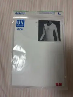 UNIQLO AIRism UVカットクルーネックT 長袖 Lサイズ