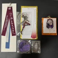 ASSMU アクスタ ミニうちわ リボンストラップ 3点セット 蘭丸