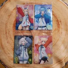 ホロライブ　ウエハースvol.5　ねぽらぼ　5期生　4点セット