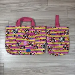 【ユーミン＊様専用】絵本袋・上履き袋セット　ゾウのエルマーのサムネイル