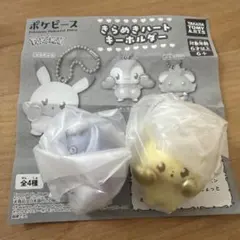 ポケピース きらめきハートキーホルダー ニャスパー＆ピカチュウ