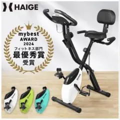 HAIGE リクライニングフィットネスバイク　美品