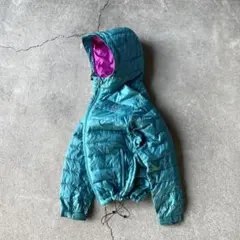 columbia down parka turquoise blue s