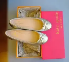kate spade NEW YORK フラットシューズ シルバーのサムネイル
