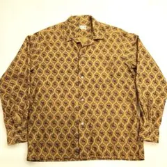 60s PILGRIM レーヨンシャツ 50s 70s 総柄 usa製のサムネイル