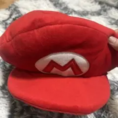 マリオ帽子 赤 フリース