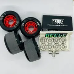 Carver、YOW、ロングスケートボード　70mmソフトウィール+ベアリング