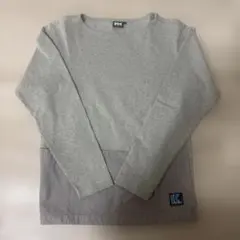Helly Hansen 切替スウェット グレー S メンズ レディース 00s