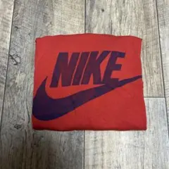 80s 紺タグ　usa製　NIKE 半袖tシャツ　染み込みプリント　ビンテージ