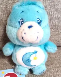 ケアベア 水色 ぬいぐるみ