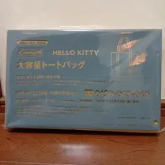 InRed 12月号 付録 Coleman × KITTY トートバッグ