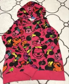 【ディズニー】ミッキーミニーパーカーM