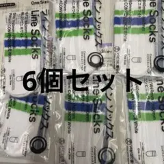 ファミマ限定 パピコ ラインソックス 6個セット