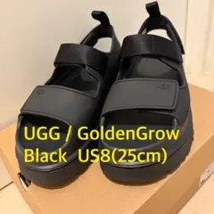 UGG サンダル　GoldenGlow ゴールデングロウ　ブラック　25cmのサムネイル