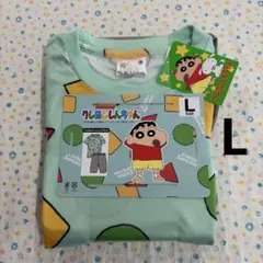 ④メンズL、新品☆クレヨンしんちゃん☆半袖、ルームウェア