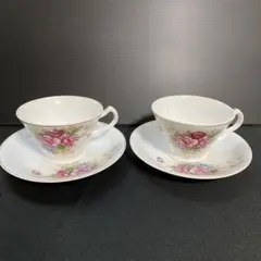 再値下げしました、アンティーク　カップ＆ソーサー2客セット