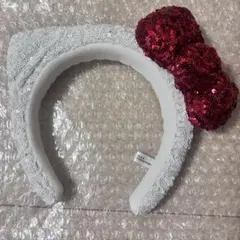 ハローキティ スパンコールカチューシャ　ユニバ