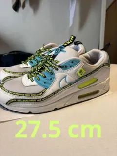 Nike Air Max Worldwide 白×青×ネオンイエロー 極美品