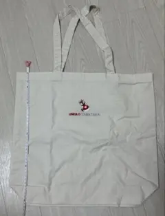 ユニクロタマタカ店 猫 刺繍入り エコバッグ　トートバッグ
