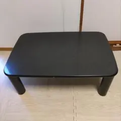 昭和レトロ 木製ローテーブル プライウッド 曲木 座卓 120cm 和モダン