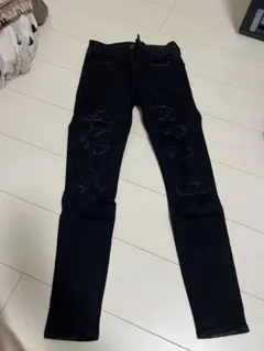 AMERICAN EAGLE ダメージスキニージーンズ ブラック