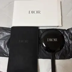新品未使用 Dior ミラー ノベルティ ハンドミラー 黒