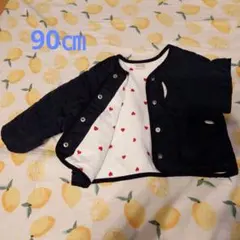 petit main ネイビー ジャケット 90cm