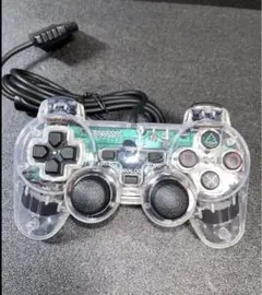 PS2 PlayStation2 有線コントローラー クリアホワイト【新品】