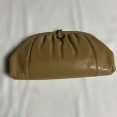 皮革製品ハンドバッグ　ベージュ