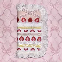 メリーチョコレート　いちご　ショートケーキ　マルチケース　アクスタポーチのサムネイル