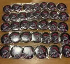 鬼滅の刃　AGF 2025 レリーフメタル缶バッジ　猗窩座　35個