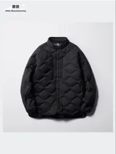ユニクロ×ホワイトマウンテニアリング リサイクル ダウンジャケット L 黒