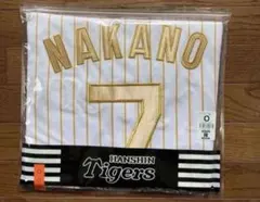 7 中野拓夢 チャンピオンユニフォームOサイズ 阪神タイガース レプリカ