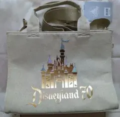 カリフォルニアディズニー70周年記念グッズ 2way トートバッグ
