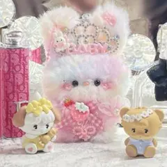 ♡レインボーうさぎ♡モールドール♡