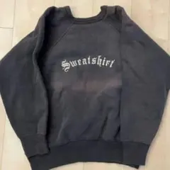 OLD JOB BRAND ダブルフェイス ダメージ加工スウェットシャツ - メルカリ